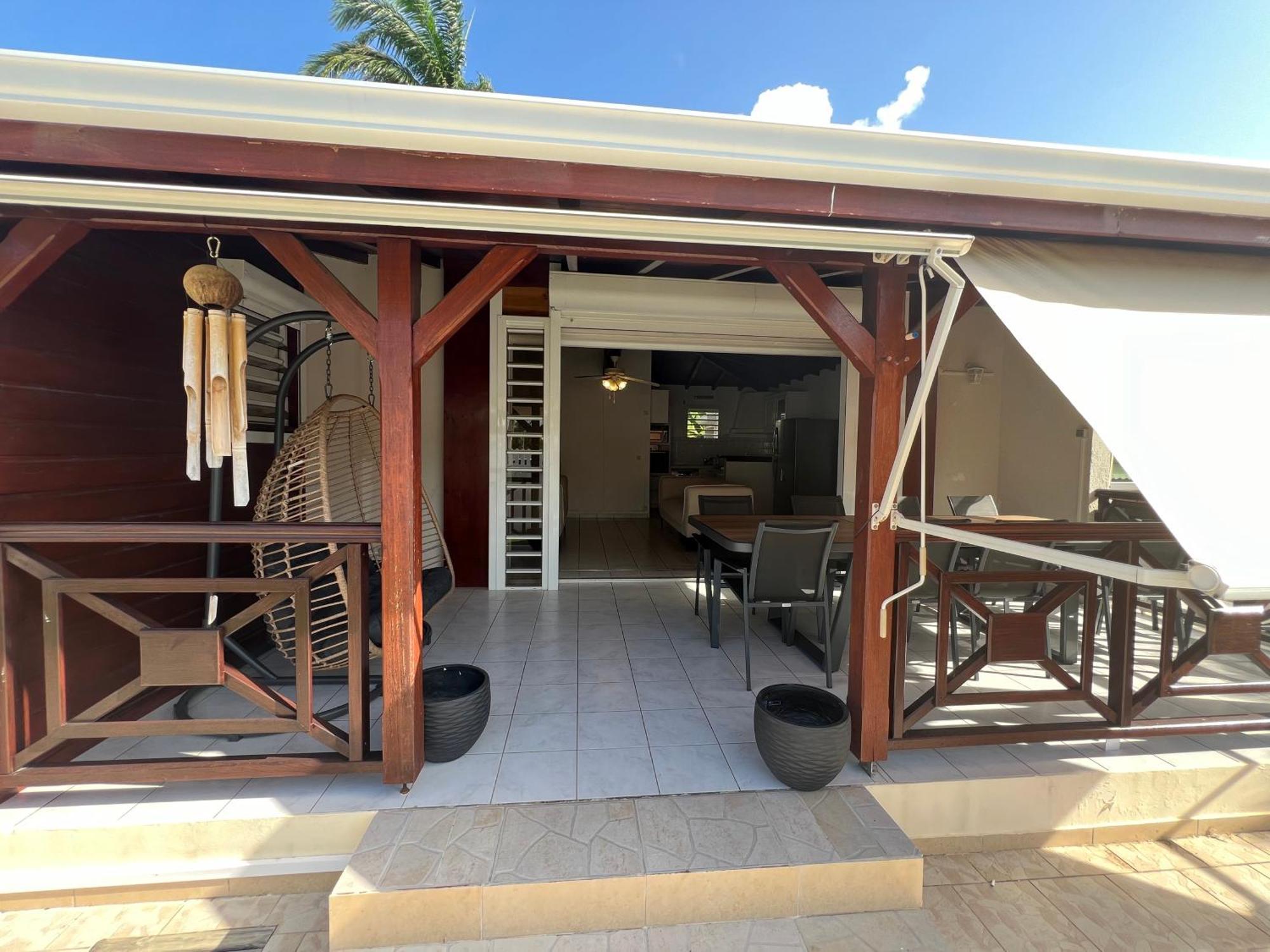 Villa Simeon Saint Francois Avec Piscine Privee Et Jacuzzi Proche Plage Exterior photo